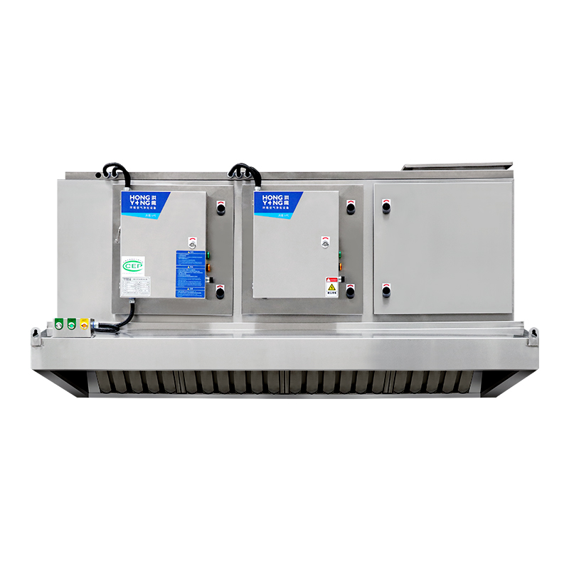 洪鷹油煙凈化器凈化效率實(shí)測(cè)手記